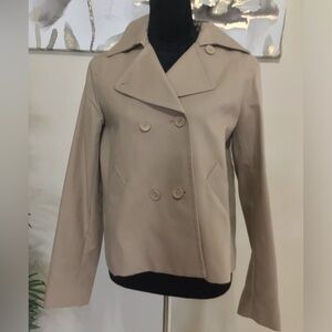 New York and Company Beige/Tan Jacket Medium